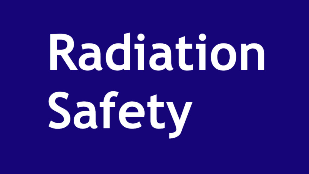 Radiation Safety